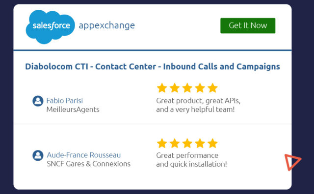 Melhore conversas e interações com o cliente com CTI Salesforce